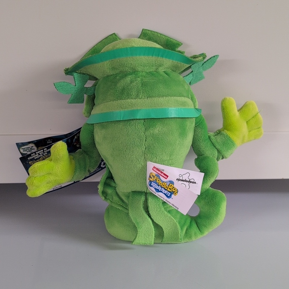 ♥️BNWT♥️ The Flying Dutchman Glow In The Dark Plush, Spongebob The Movie - Picture 5 of 8